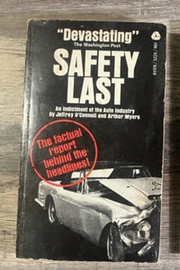PB- VINTAGE 1966 Safety Last an Indictment of the Auto Car Industry Horror Crash - Picture 1 of 4