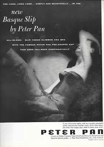 Anuncio de lencería de Peter Pan años 50 - 'The Basque Slip' 1955 - Imagen 1 de 2