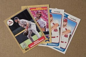 Paul Goldschmidt Lot Topps Inserts Heritage Cardinals All-Star MVP NY Yankees - Bild 1 von 3
