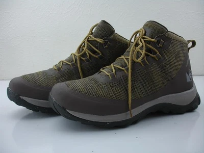 Women's 9 M REI Flash Hiking Boots Dusty Olive Gray Waterproof Lace-Up Hydrowall - Image 1 of 4