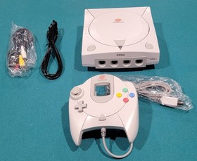 🕹Dreamcast Region Free  NEW battery & fuse🔥ALL NEW CAPACITORS!🕹Complete 🕹