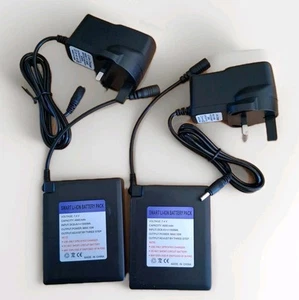 Clothing Battery 7.4v x2 Packs NOT USB Blazewear/Oxford/Now With X2 Chargers - Picture 1 of 15
