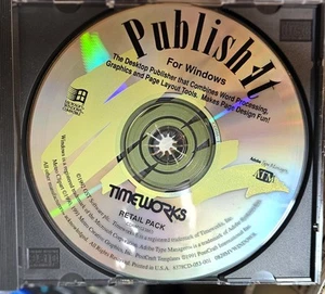 PUBLISH IT TIMEWORKS CD ROM - Picture 1 of 2