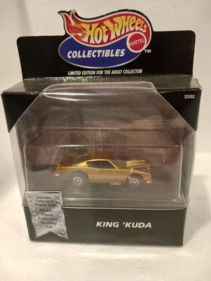 Hot Wheels King Kuda Diecast Car Collectibles Edición Limitada 1998 Gold/Redlines Foto 1 de 2