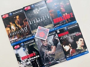 Nintendo Gamecube Resident Evil 0 1 2 3 4 Code Veronica CIB Japanese Game Tested - Picture 1 of 83