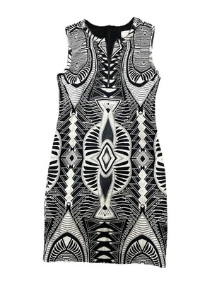 Женское мини-платье Nicole Miller Artelier на молнии с вырезом Tribal Whimsigoth размер 4 - Изображение 1 из 4