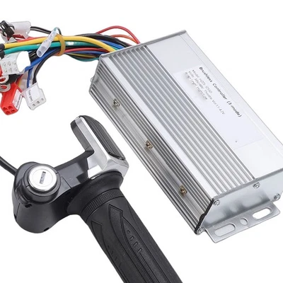 Scooter Motor Controller Throttle Grip Kit Universal 12 Tube Brushless Motor - Image 1 of 4