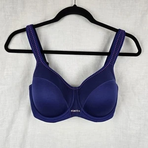 TRIUMPH TRIACTION Size 12D SPORTS Padded Cup Underwire Bra Convertible Back - Picture 1 of 10