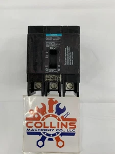 Siemens BQD3100 3P 480V 100A Tipo BQD Estuche Moldeado Disyuntor Atornillable - Imagen 1 de 8