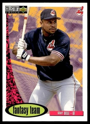 1996 Collector's Choice Albert Belle #279 Cleveland Indians - Image 1 of 2