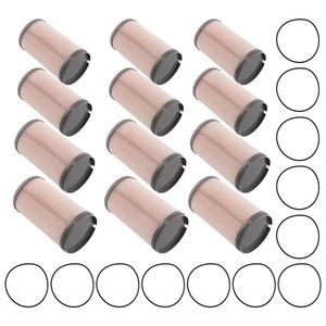 Truck Fuel Filter Set for Peterbilt Kenworth 15-17 WF10500 12 Units - Picture 1 of 12