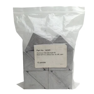 Lot of 10 Fath 093W603 Aluminum Extrusion Angle Bracket, for 60mm Profile - Picture 1 of 10