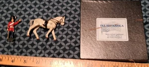 Boxed Pax Britannica TOY SOLDIER RIDERLESS Horse FALLEN SOLDIER Bin1 - Picture 1 of 5