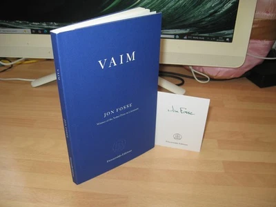 Jon Fosse Signed 1st print Vaim Nobel Prize Literature Winner new novel 2025 PBO - Image 1 of 4