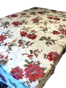 Food Network, 'Juniper Berry' Tablecloth, 60" x 84", NIP - Picture 1 of 4