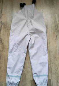 Matschhose, Regenhose leicht gefüttert Gr. 122 hell / rosa (J) - Bild 1 von 4