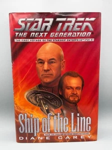 Ship Of The Line Star Trek Die nächste Generation Hardcover Buch Diane Carey (Bx X) - Bild 1 von 4