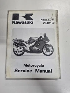 Motocicleta Kawasaki Munual Ninja ZX1100-D1 99924-1159-01 - Imagen 1 de 5