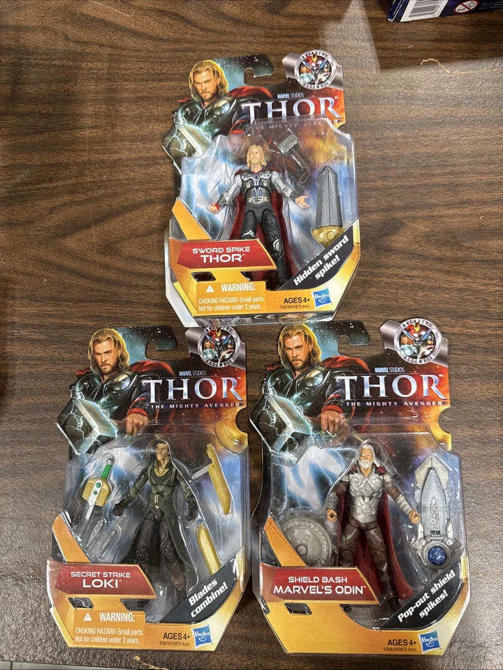 Marvel Studios 批量:Thor The Mighty Avenger THOR、Marvel’s ODIN、LOKI H3 — 第 1/2 张图片