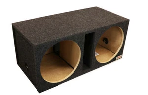 Caja de subwoofer - 15" doble ventilación - Orgullosamente EE. UU. Construido - Imagen 1 de 1
