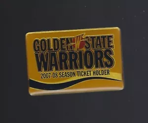 Original 2007-08 Golden State Warriors Season Ticket Holder Mütze/Anstecknadel - Bild 1 von 1
