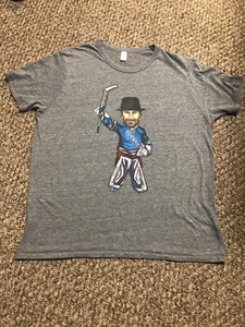 Henrik Lundqvist NHL NY Rangers XL nyc Broadway Hat Rare Tee - Bild 1 von 1