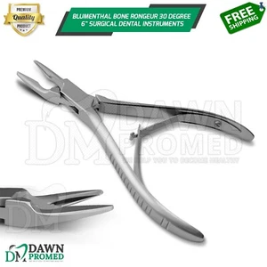 Instrumento dental de endodoncia Blumenthal Bone Rongeur 30 grados 6" grado alemán - Imagen 1 de 8
