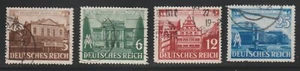 Deutschland 1941 Sc # 498-501 gebraucht - Bild 1 von 1