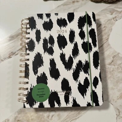 Kate Spade 12 Month Planner 2024. Monthly & Weekly Spreads !Laminated Tabs! - Image 1 of 3