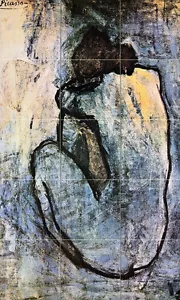 Art Picasso Nude Mural Ceramic Bath Backsplash Tile #320 - Picture 1 of 1