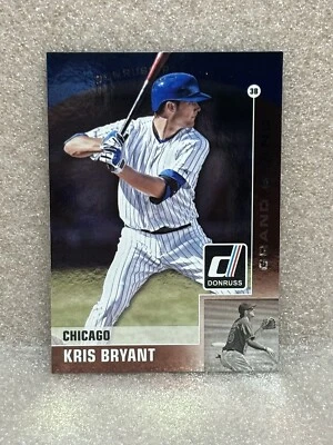 KRIS BRYANT 2015 Panini Donruss Preferred - Grand Stand RC #40 Chicago Cubs - Image 1 of 2