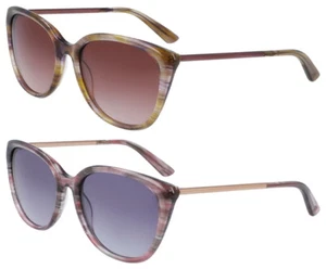 Anne Klein Women's Rounded Cat Eye Sunglasses w/ Gradient Lens - AK7069 - Picture 1 of 6