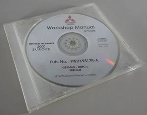 Workshop Manual On CD Mitsubishi Space Runner Year 2000 By 06/1999 - Picture 1 of 2