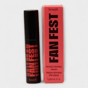 Benefit Fan Fest Fanning & Volumizing Mascara Hyper Black 0.1 oz / 3g - Picture 1 of 7