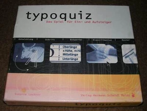 typoquiz - Das Spiel für Ein- und Aufsteiger (Typographie) - Picture 1 of 3