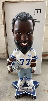 Ed Too Tall Jones Dallas Cowboys Fútbol Bobblehead Pepsi Promo Bobble Head  Foto 1 de 2