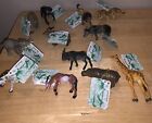 Plastic Animal Bundle PVC Safari Animal Job Lot Figures x12 Gizmo Toys Wildlife