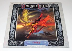 CALENDARIO DRAGONLANCE TSR 8888 ADVANCED DUNGEONS & DRAGONS 1988 M2 - Foto 1 di 5