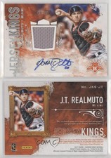 2017 Panini Diamond Kings Jersey Kings Signatures /99 JT Realmuto #JKS-JT Auto