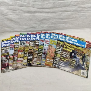 Model Railroader Magazine Vintage Mixed Lot of 12 Magazines Years 2002 - 2009 - Picture 1 of 13