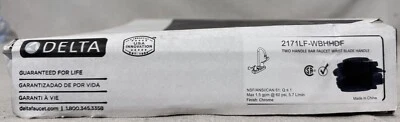 Delta 2171LF-WBHHDF Chrome Basic Bar/Prep Faucet - Image 1 of 2