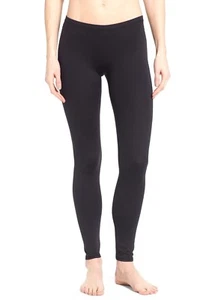 HUE U16655 Black Styletech Technology Infused Cool Temp Ponte Knit Leggings  $48 - Picture 1 of 3