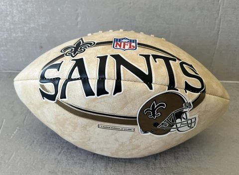 New Orleans Saints NFL Limited Edition 25,000 Football Ball Cover