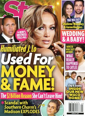 STAR Magazine March 1 2021 Jennifer Lopez Casey Anthony Chip & Joanna Gaines - Image 1 of 2