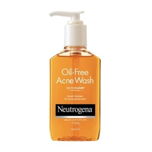Neutrogena Oil Free Acne Wash Facial Cleanser Wash Oily Acne Prone Skin 175 ML - Picture 1 of 5