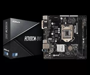 Scheda Madre H310CM-DVS LGA 1151 (Presa H4) Micro ATX Intel® H310 - Foto 1 di 5