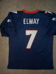 *IRREGULAR* Denver Broncos JOHN ELWAY nfl Jersey YOUTH KIDS BOYS (L-LARGE 14-16) - Picture 1 of 3