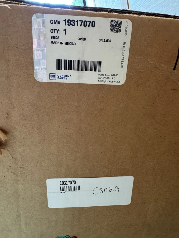原始设备制造商正品 2015 - 2018 雪佛兰 City Express 通用 19317070 抽油烟机。  NOS — 第 1/4 张图片