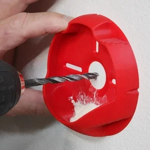 Large Capacity Wall Drilling Dust Collector Box  For Power Tools - Picture 1 of 19