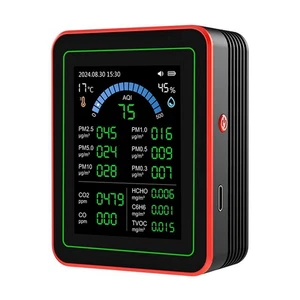 18-in-1 Air Quality Monitor Air Quality Tester  Data Storage Download Air9487 - Imagen 1 de 10